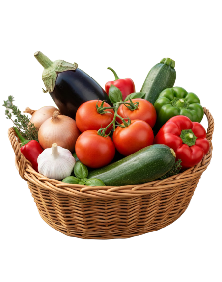 Panier recette Ratatouille en livraison à Rive-de-Gier | Baby Primeur